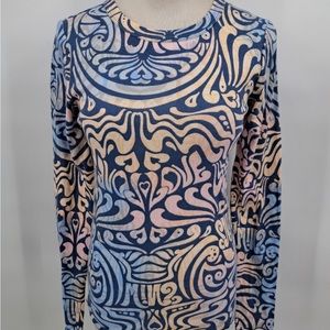 Wild Fable Funky Print Love Wins Top, L, NWT